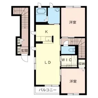 エリュシオン【2階】の間取り