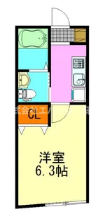 VAU house 蘇我【3階】の間取り
