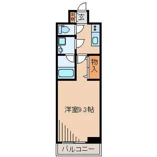 ヨコハマベイハルカス【4階】の間取り