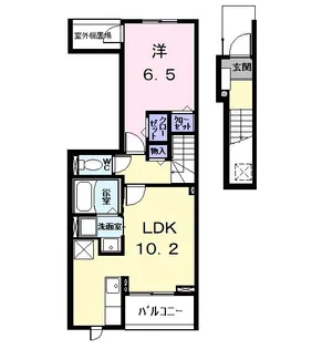 レントンハウス【2階】の間取り