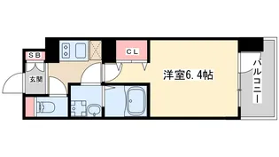 アーバンパーク御幣島【10階】の間取り