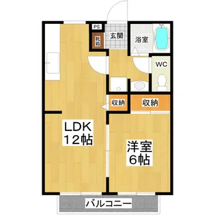 サンライフ塚田【2階】の間取り
