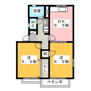 エクセルハイツ【2階】の間取り