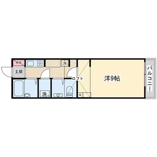 ブランシェ八柱【2階】の間取り