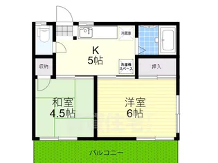 あやめ池シティ3【1階】の間取り