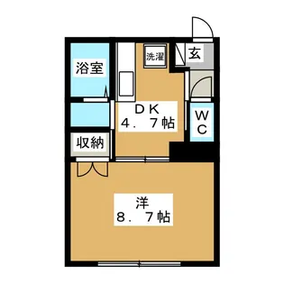 Getting Better D【1階】の間取り