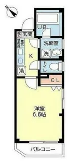アーバンステージ南流山【1階】の間取り