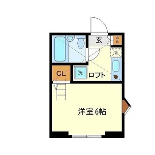 ローズマンション【2階】の間取り