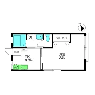 ハイムヒロ【2階】の間取り
