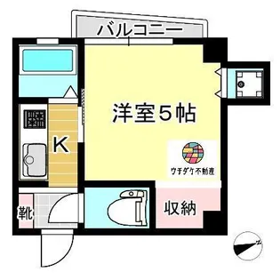 エントピア天保山II【2階】の間取り