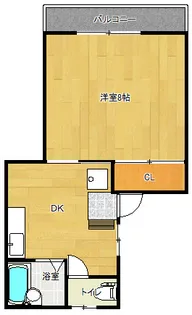RENO長嶺1【2階】の間取り