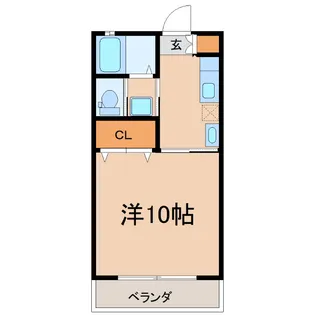 第二札元大丸マンション【2階】の間取り