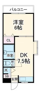 アーバンホームズA【2階】の間取り