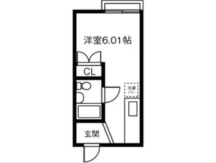 ハイツスリーエムS棟【1階】の間取り