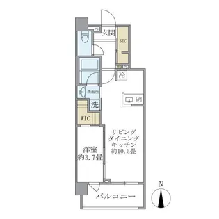 Solast Square綾瀬【6階】の間取り
