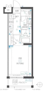 ZOOM武蔵新城【2階】の間取り