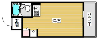 ライオンズマンション神戸元町第3【4階】の間取り