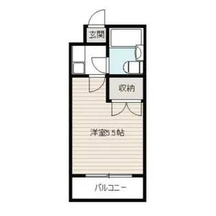 ジュネパレス蒲生第一【3階】の間取り