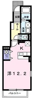 アクティブ【1階】の間取り