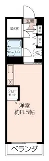 ジュウェル磯子【4階】の間取り