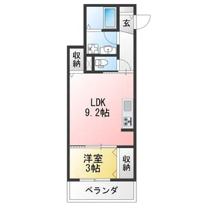 サン・グロウ【2階】の間取り