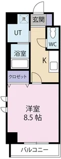 グランメールコート永田町【4階】の間取り
