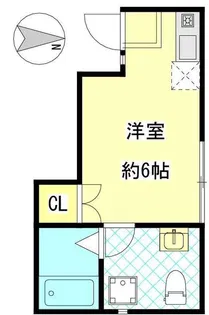 モントーレ糀谷【1階】の間取り