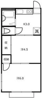 グリーンハイツ【2階】の間取り