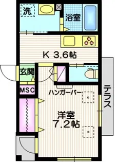 Glanz【1階】の間取り