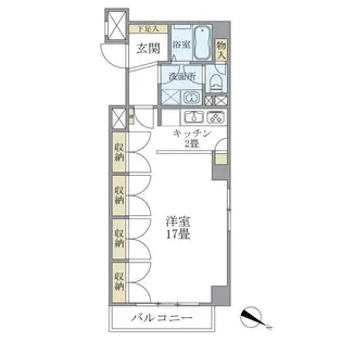 東京都文京区根津1【マンション】の間取り