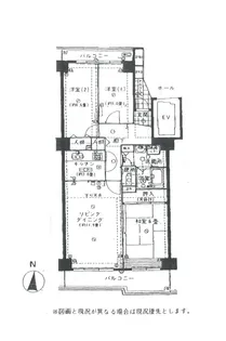 東船橋ガーデニア【11階】の間取り