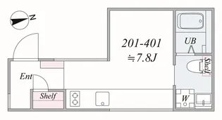 trias253【2階】の間取り