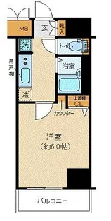 プレール・ドゥーク上北沢【3階】の間取り