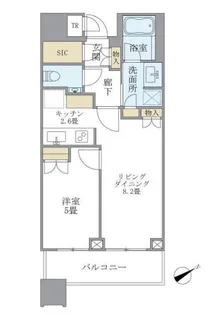 Brillia Towers目黒 ノースレジデンス【19階】の間取り