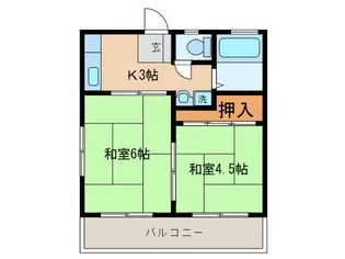 リヴェール【2階】の間取り
