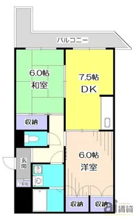 パークマンションIII【2階】の間取り