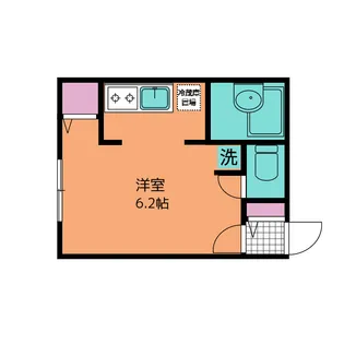 Nasic武蔵境【3階】の間取り