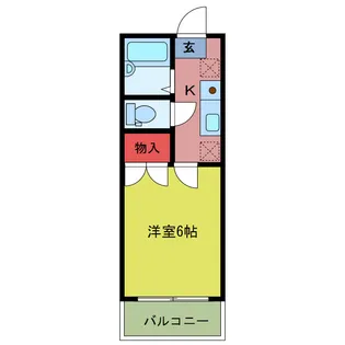 小林マンション【1階】の間取り