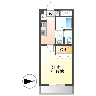 エクセール21【2階】の間取り