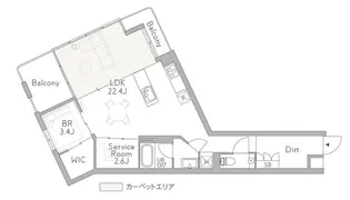 GranDuo祐天寺2【2階】の間取り