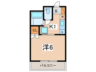 オルタンシア南台【1階】の間取り