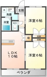 ステラハイム【1階】の間取り