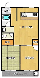 マンションパル【2階】の間取り