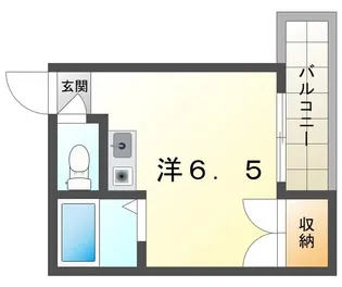 メゾンジョイ【3階】の間取り