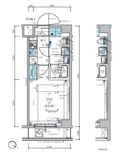メインステージ板橋志村III【3階】の間取り