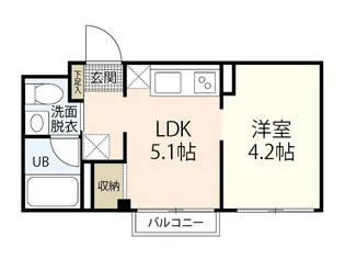 マリアンテ【3階】の間取り