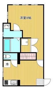 ウイング古屋【2階】の間取り