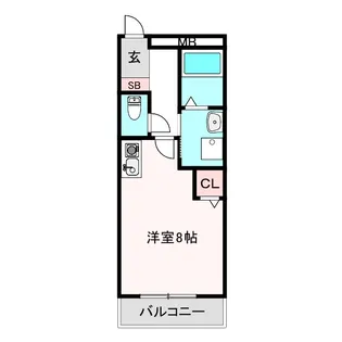 アキュラメゾン【2階】の間取り