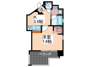 広島県広島市南区宇品西4【マンション】の間取り