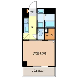 SKY&EARTH【6階】の間取り